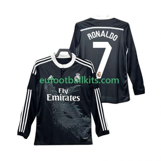 Real Madrid Cristiano Ronaldo 7 Third Football Shirts Retro 2014 2015 Men SS