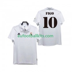 Real Madrid FIGO 10 Retro Home Football Shirts 2002 2003 Men LS