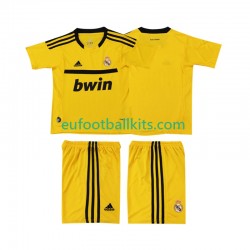 Real Madrid Goalkeeper Retro Home Football Shirts 2011 2012 Kids LS