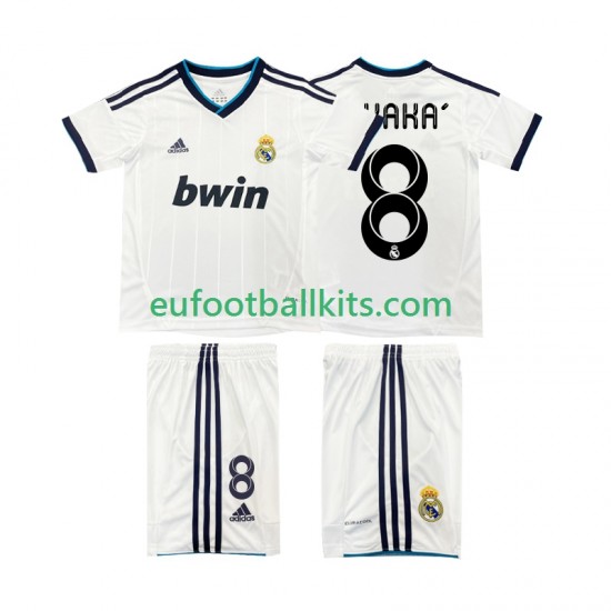 Real Madrid KAKA 8 Home Football Shirts Retro 2012 2013 Kids LS