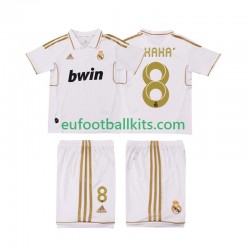 Real Madrid KAKA 8 Retro Home Football Shirts 2011 2012 Kids LS