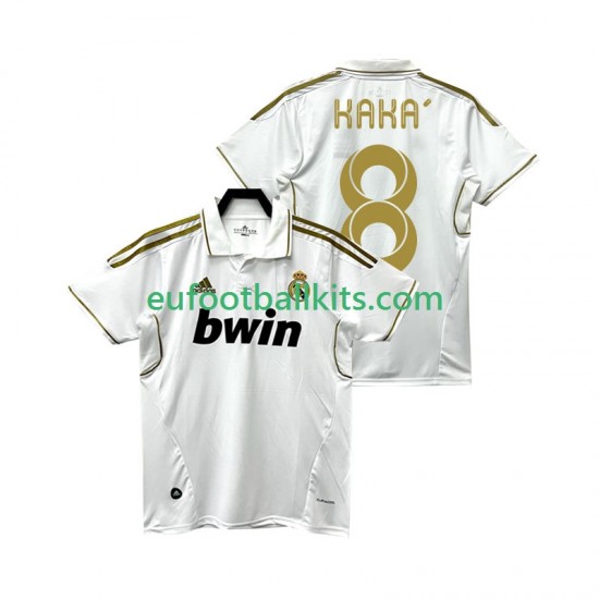 Real Madrid KAKA 8 Retro Home Football Shirts 2011 2012 Men LS