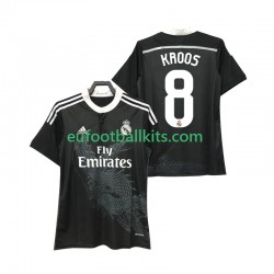 Real Madrid KROOS 8 Retro Away Football Shirts 2014 2015 Men LS