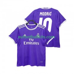 Real Madrid LUCA MODRIC 10 Away Football Shirts Retro 2016 2017 Men LS