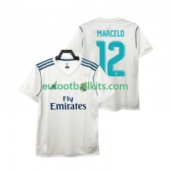 Real Madrid MARCELD 12 Home Football Shirts Retro 2017 2018 Men LS