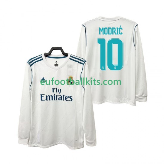 Real Madrid MODRIC 10 Home Football Shirts Retro 2017 2018 Men SS