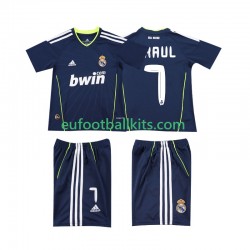 Real Madrid PAUL 7 Retro Away Football Shirts 2010 2011 Kids LS