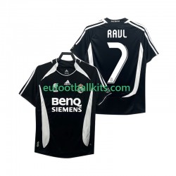 Real Madrid RAUL 7 Third Football Shirts Retro 2006 2007 Men LS
