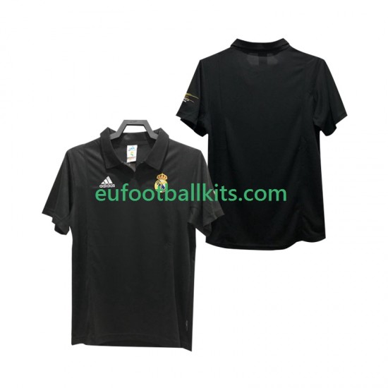 Real Madrid Retro Away Football Shirts 2002 2003 Men LS