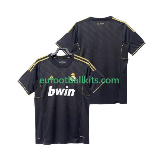 Real Madrid Retro Away Football Shirts 2011 2012 Men LS