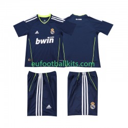 Real Madrid Retro Away Football Shirts 2010 2011 Kids LS