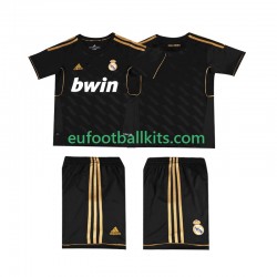 Real Madrid Retro Away Football Shirts 2011 2012 Kids LS