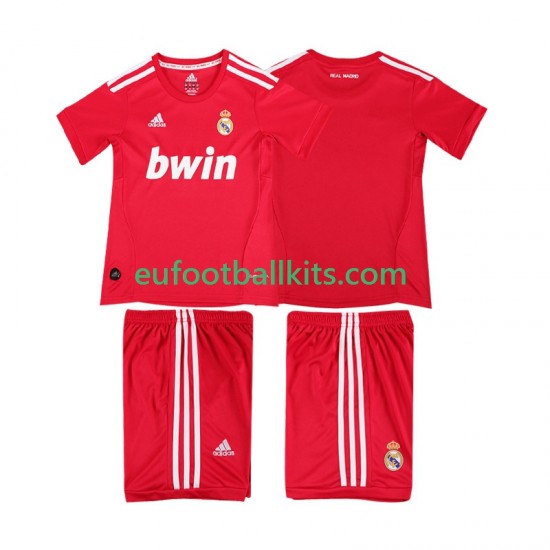 Real Madrid Retro Third Football Shirts 2011 2012 Kids LS