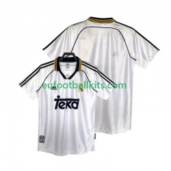 Real Madrid Retro Home Football Shirts 1998 2000 Men LS