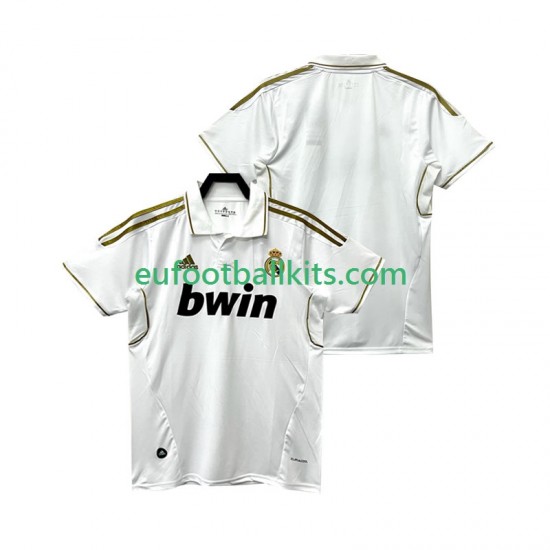Real Madrid Retro Home Football Shirts 2011 2012 Men LS