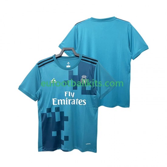 Real Madrid Retro Third Football Shirts 2017 2018 Men LS