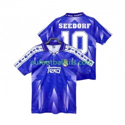 Real Madrid SEEDORF 10 Retro Away Football Shirts 1996 1997 Men LS