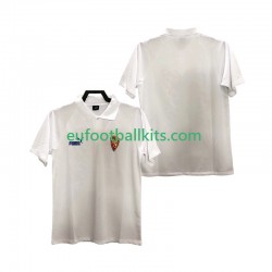 Real Zaragoza Retro Home Football Shirts 1995 Men LS