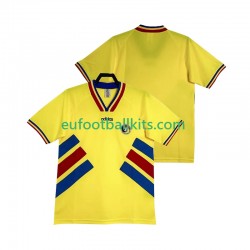 Romania Retro Home Football Shirts 1994 Men LS