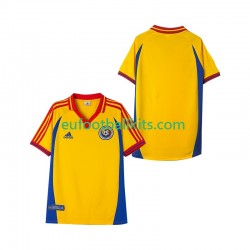 Romania Retro Home Football Shirts 2000 Men LS