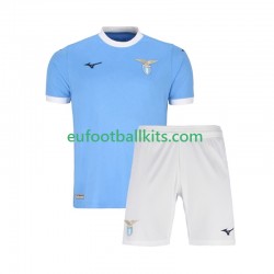 SS Lazio Home Football Shirts 2025-2026 Kids LS