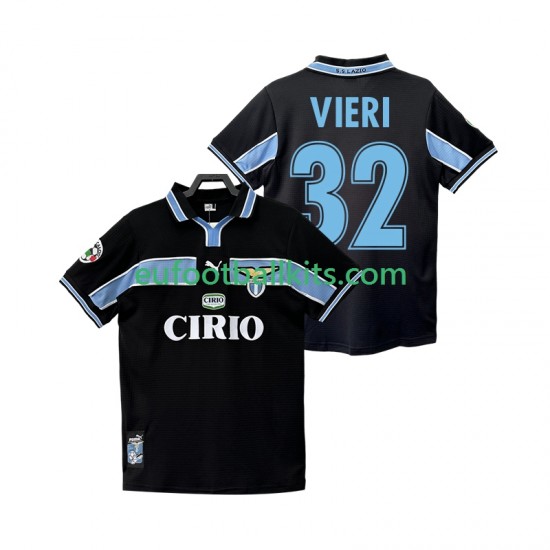 SS Lazio VIERI 32 Retro Away Football Shirts 1998 1999 Men LS