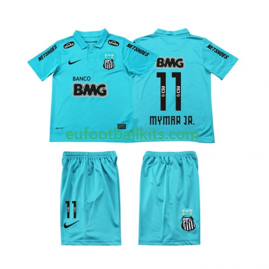Santos Neymar JR 11 Retro Third Football Shirts 2011-2012 Kids LS