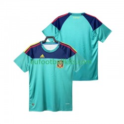 Spain Goalkeeper Retro Home Football Shirts 2010 Men LS