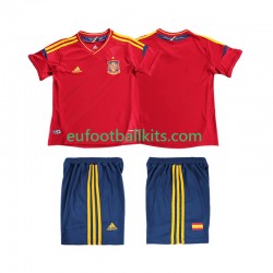 Spain Retro Home Football Shirts 2012 Kids LS