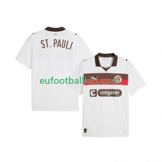 St. Pauli Away Football Shirts 2025-2026 Men LS