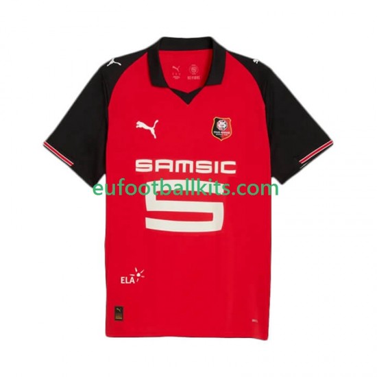 Stade Rennais Home Football Shirts 2025-2026 Men LS