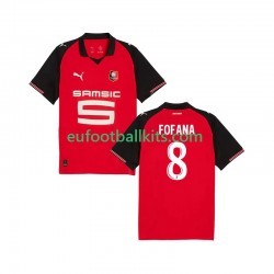 Stade Rennais Seko Fofana 8 Home Football Shirts 2025-2026 Men LS