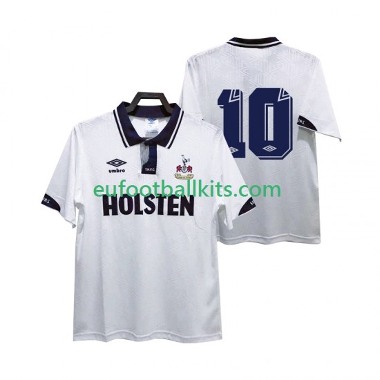 Tottenham Hotspur 10 Retro Home Football Shirts 1991 1993 Men LS