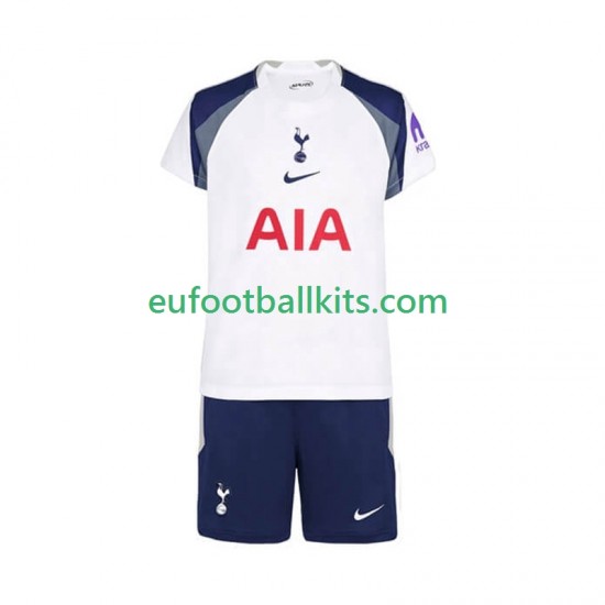Tottenham Hotspur Home Football Shirts 2025-2026 Kids LS