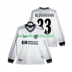 Tottenham Hotspur KLINSMANN 33 Retro Home Football Shirts 1997 1999 Men SS