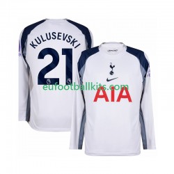 Tottenham Hotspur Kulusevski 21 Home Football Shirts 2025-2026 Men SS