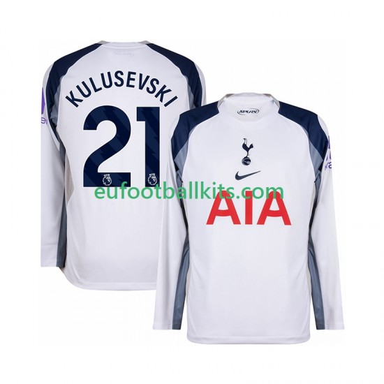 Tottenham Hotspur Kulusevski 21 Home Football Shirts 2025-2026 Men SS