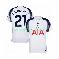 Tottenham Hotspur Kulusevski 21 Home Football Shirts 2025-2026 Men LS