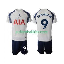 Tottenham Hotspur Richarlison 9 Home Football Shirts 2025-2026 Kids LS