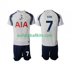 Tottenham Hotspur Son Heung-Min 7 Home Football Shirts 2025-2026 Kids LS