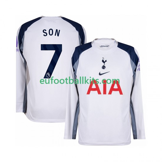 Tottenham Hotspur Son Heung-Min 7 Home Football Shirts 2025-2026 Men SS