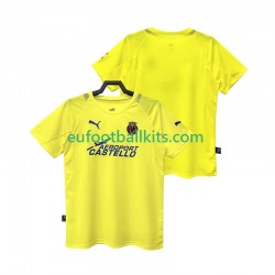 Villarreal CF Retro Home Football Shirts 2005 2006 Men LS