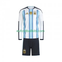 Argentina Home Football Shirts World Cup 2026 Kids SS