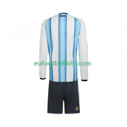 Argentina Home Football Shirts World Cup 2026 Kids SS