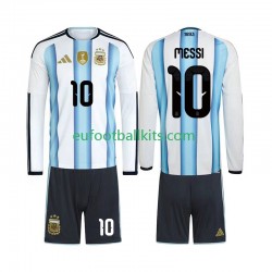 Argentina Lionel Messi 10 Home Football Shirts World Cup 2026 Kids SS