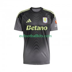 Aston Villa Goalkeeper Home Football Shirts 2025-2026 Men LS