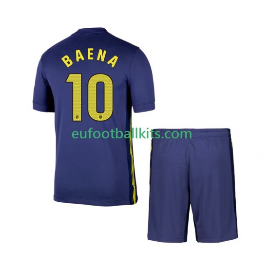 Atletico Madrid Alex Baena 10 Away Football Shirts 2025-2026 Kids LS