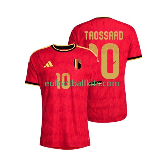 Belgium Leandro Trossard 10 Home Football Shirts World Cup 2026 Men LS