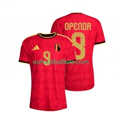 Belgium Openda 9 Home Football Shirts World Cup 2026 Men LS