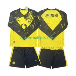Borussia Dortmund Home Football Shirts 2025-2026 Kids SS